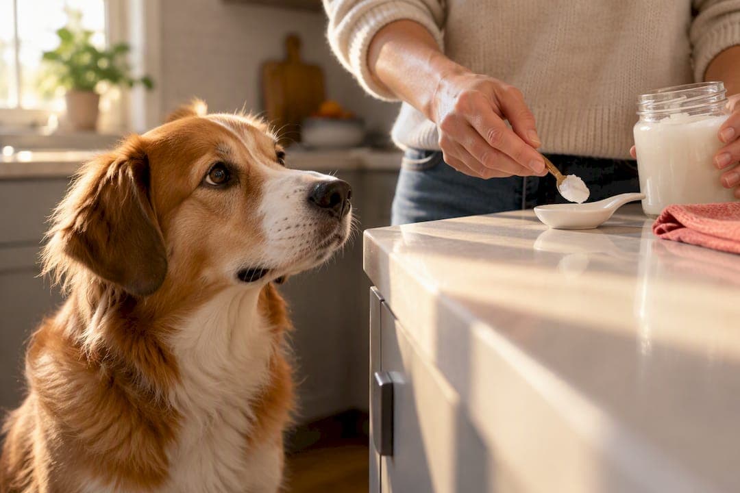 Start at 1/4 Teaspoon: Coconut Oil for Dogs, Vet Rules vs MCT Diets