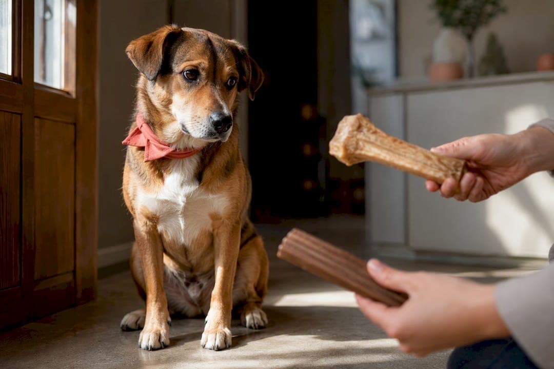 Vets Prefer VOHC Chews Over Natural Bones for Dogs' Dental Safety