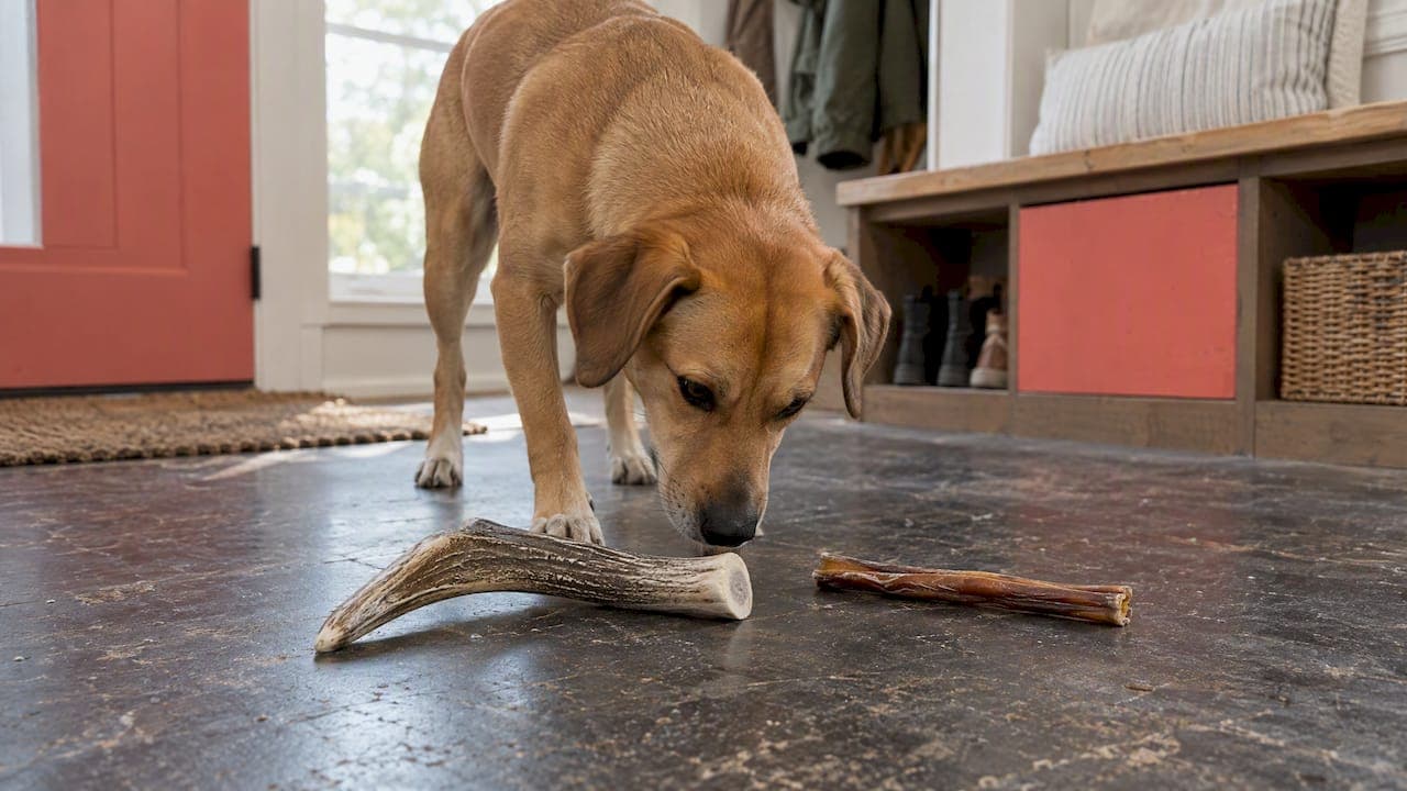 Antlers vs Bully Sticks: Which Chew Is Safer for Your Dog?